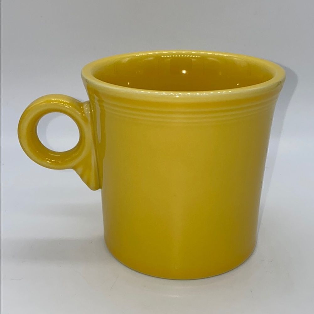 fiestaware yellow sunshine mug 